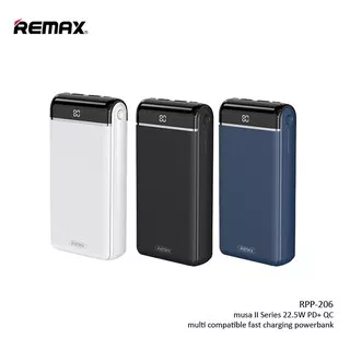 REMAX Musa II Series 22.5W PD+QC Multi-compatible Fast Charging Power Bank RPP-206 20000mAh