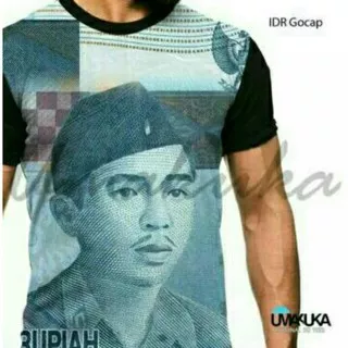 KAOS 3D FULLPRINT MOTIF UANG UMAKUKA/KAOS PRINTING ANAK DAN DEWASA