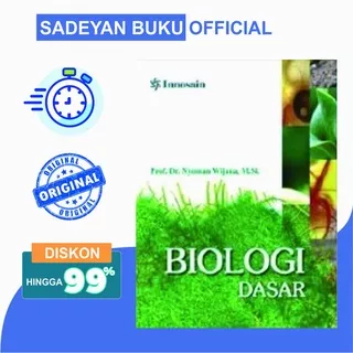 Buku Biologi Buku Biologi Dasar Prof. Dr. Nyoman Wijana, M.Si - Innosain Original