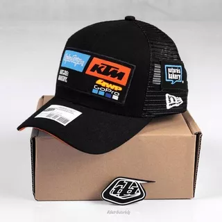 TOPI TLD KTM TEAM /Snapback GoPro/Hats unisex/Baseball Cap/Trucker Sport/Motocross mx