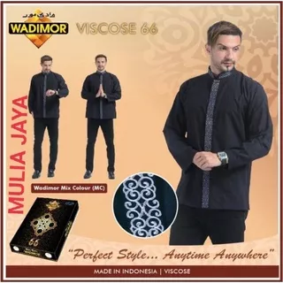 Baju Koko Wadimor 66 Mix Color Baju Koko Wadimor Viscose warna free box exclusive