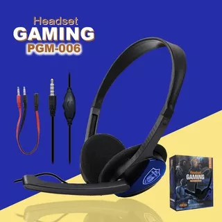 PGM-006 Gaming Headset Headphone Gaming wiht microphone & volume PGM-006