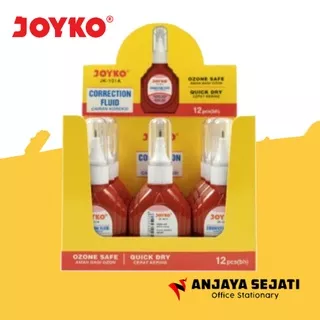 Correction Fluid | Tipex Cair Joyko JK-101A - Lusinan - 12pcs