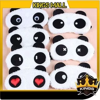 Kings - H682 Penutup Mata Panda / Sleeping Eye Panda Lucu / Eye Cover Cute Panda