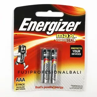 Baterai Energizer Max + Powerseal Tech Anti Bocor Alkaline AAA Battery Baterei Batre A3 LR03 1.5V