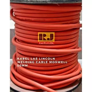 Kabel Las Lincoln Welding Cable Moswell 50mm × 100 meter