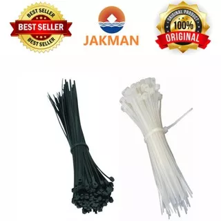 kabel ties 2.5mmx10cm isi 100pc JAKMAN/kabel ties/cable tis/tali tis/tali pengikat/kabel tis