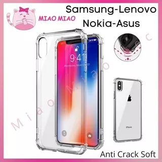 LC ANTI CRACK CASE SAMSUNG A3 A5 A7 2016 S5 S7 FLAT S7EDGE S8 S9 PLUS NOTE 3 4 5 8 9 LENOVO ASUS