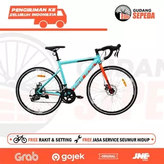 Sepeda Balap Roadbike Police Toronto 700c Road bike Garansi SNI