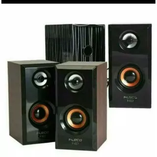 Speaker Original Double speaker Fleco F-017 speaker aktif