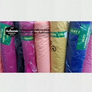 Kain Diamond Italiano Crepe - Harga per 0.5M