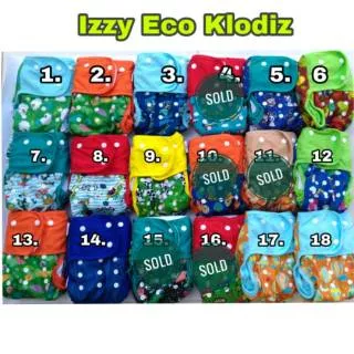 Izzy Eco Klodiz popok kain modern