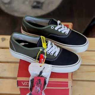 SEPATU VANS AUTHENTIC ARMY HITAM CLASIC BEST SELLER