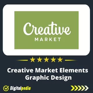 Bundle 4000+ Ribuan Creative Market Elements Graphic Design Vector File