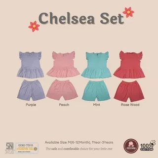 Chelsea Set/Setelan anak perempuan-HenHao Premium