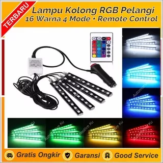 LAMPU LED KOLONG VARIASI MOBIL DASHBOARD MOBIL WARNA PELANGI/RGB/RAINBOW 14 WARNA 4 MODE 36 MATA PREMIUM: XENIA AVANZA JAZZ BRIO AGYA CAYLA ERTIGA APV PAJERO CRV PICKUP CARRY ALPHARD CIVIC ACCORD HILUX FORTUNER LAND CRUISER DLL