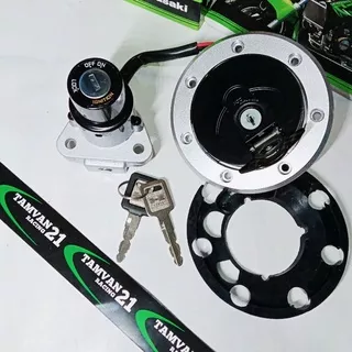 KUNCI KONTAK SET TUTUP TANGKI NINJA RR NEW R SS