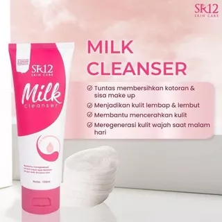 MILK CLEANSER SR12/CLEANSING MILK SR12 KEMASAN TERBARU/SUSU PEMBERSIH WAJAH/PEMBERSIH MAKEUP KEMASAN