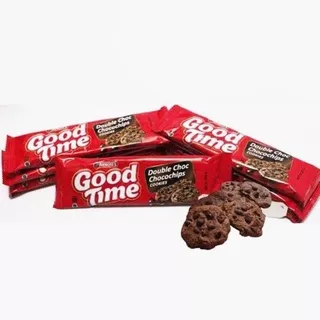 Good Time Double Chocolate Satuan 1 Bungkus 1 pcs Murah Bandung / snack Biskuit Goodtime Bandung