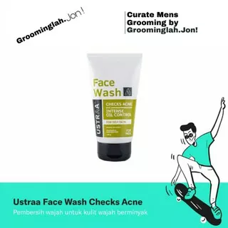 Facial Wash Pria Wajah Kulit Berminyak Ustraa Oily Skin