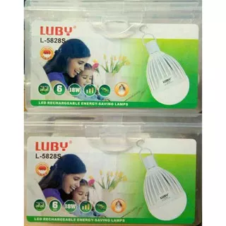 Lampu Emergency  LED Luby 18W 18 watt L-5828S / L 5828S / L5828S  + Fungsi Powerbank