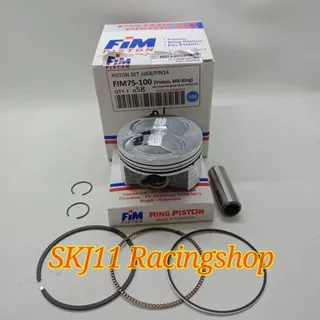 Piston Kit FIM 75 Yamaha Jupiter MX R15 MX KING 57 57.5 58 58.5 59 59.5 60 Pen 14