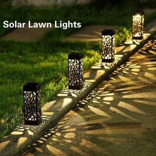 Lampu Taman Tenaga Surya/ Led Solar Garden Lights Lawn for Patio Yard and Garden