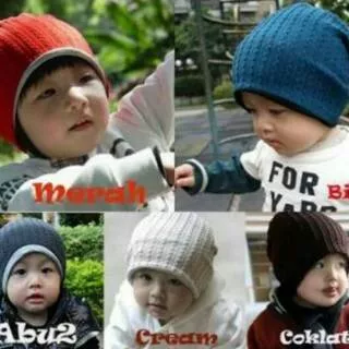 Topi Kupluk Bayi MJ Anak Super Nyaman - Kupluk Anak MJ - Kupluk MJ Anak Cowok Cewek - MJ Hat Baby Kids