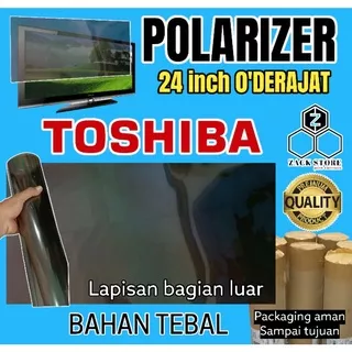 POLARIZER LCD TV TOSHIBA REGZA 24 INCH 0DERAJAT LAPISAN BAGIAN LUAR