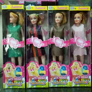 Mainan anak perempuan princes boneka cewek cantik - boneka delicate trendy - U