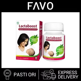 Lactaboost - 30 Kaplet - Vitamin Pelancar Asi untuk Ibu Menyusui