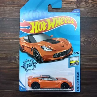 HOT WHEELS CORVETTE C7 Z06 ORANGE HW FACTORY FRESH