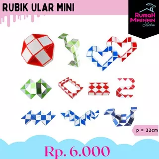 RUBIK ULAR MINI - MAINAN EDUKASI SNAKE RUBIK - 1245