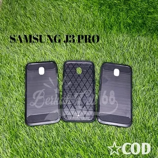 CASE SAMSUNG J3 PRO SOFTCASE SLIM FIT CARBON SOFTCASE