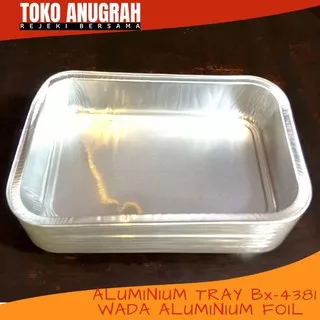 Alumunium Tray Bx-4381 Wadah Alumunium Foil 10 Set