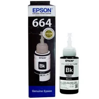 Tinta Epson HITAM Botol / Tinta infus ORIGINAL BLACK  1 botol (6641, 6642,6643,6644)