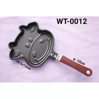 WT-0012 Mini frying pan wajan teflon pancake crepe sapi