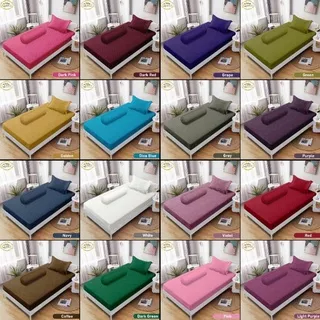 Sprei Vallery Quincy 120x200x30 Polos - Sprei Polos Vallery Quincy 120x200 Tinggi 30 cm - Sprei Single Vallery Quincy No. 3