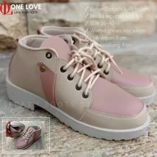 Sepatu ONE LOVE sepatu wanita semi bhoot,sepatu model terbaru