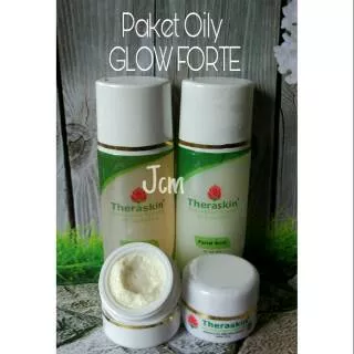 THERASKIN PAKET OILY GLOW FORTE / PAKET OILY SKIN GLOWING FORTE / PAKET KULIT BERMINYAK GLOW FORTE