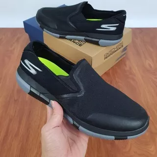 SEPATU SKECHERS PRIA / SEPATU SKETCHERS / SKECHER GOFLEX MAN - HITAM