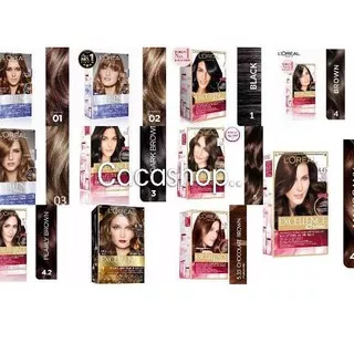 Terbaru dan terlaris LOREAL Paris Hair Colour Excellence semir rambut/Cat Rambut loreal ??