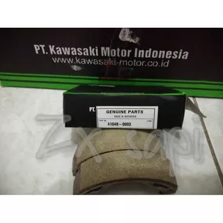 kampas rem belakang kawasaki zx 130