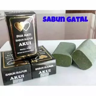 Sabun Sulfur Akui / Sabun Belerang / Sabun Gatal Jerawat Eksim