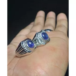 .
CINCIN BATU PERMATA NATURAL BLUE SAFIR DIM KANTORAN