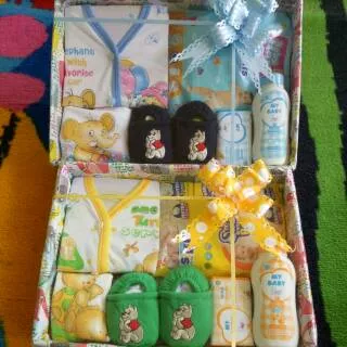 Baby gift set parcel bayi FREE KARTU UCAPAN DAN PACKING BUBLEWRAP+KARDUS