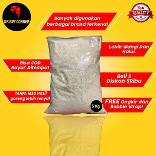 Tepung Tapioka Kasar Ayam Cumi Udang Goreng ala Shihlin shilin Kentucky Hotstar KFC 5KG JT51