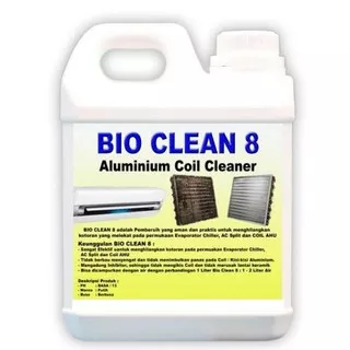 Bio Clean 8 /Aluminium Coil Cleaner / Pembersih Ac / Evaporator (0.5L Original