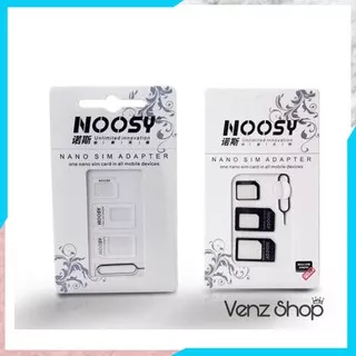 Nano micro simcard adapter Noosy 3 in 1 / Noosy sim card adapter 3in1 / Enjector Noosy Original
