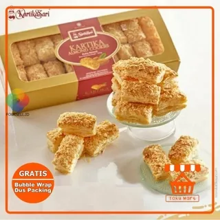 Kartika Sari - Almond Cookies PACKING AMAN Kartikasari Oleh Oleh Bandung Kue Bandung